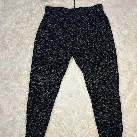 Brooklyn cloth - casual lounging joggers - XL - black with white specs heavy - Picture 5 of 5